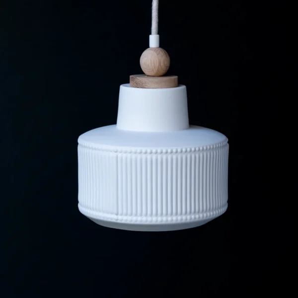 ceramic lamp detail