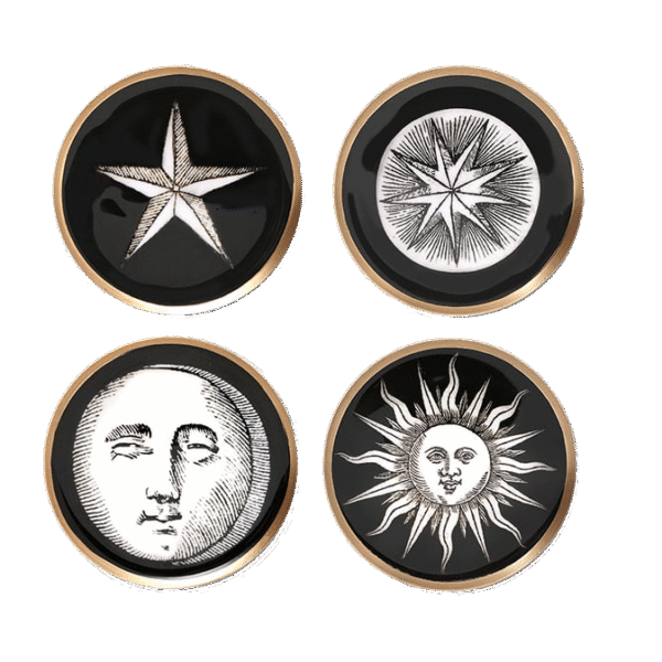 Zestaw 4 Podstawek ASTROLOGY